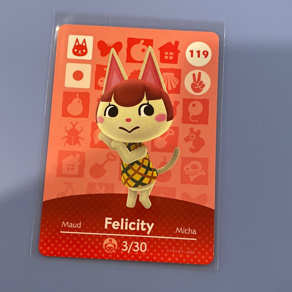 GENUINE ACNH amiibo for Felicity